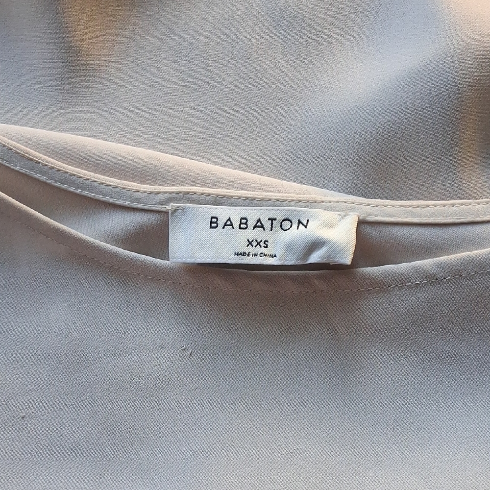 Babaton Assimetrical 1 Shoulder Sand Color Blouse XXS